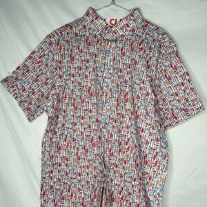 Robert Graham Multicolor Casual Button Down Shirt
